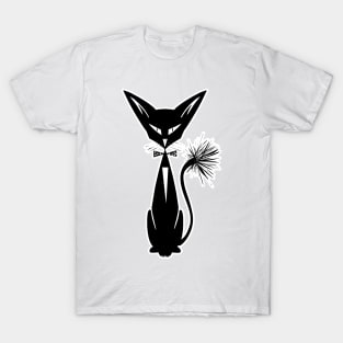 Cat with style. T-Shirt